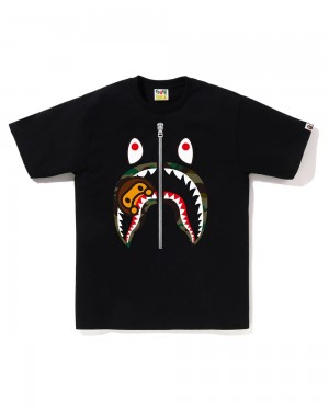 Bape 1st Milo Shark T-shirts Herren Schwarz | LWK-648925