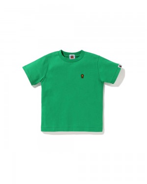 Bape Baby Milo One Point Oberteile Kinder Türkis | AKW-067341