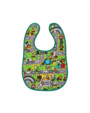 Bape Baby Milo Rennfahrer Bib Sonstiges Zubehör Kinder Hellgrün | XLS-892763