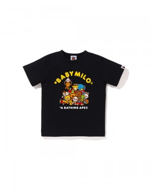 Bape Baby Milo UFO Game Oberteile Kinder Schwarz | EFU-642810