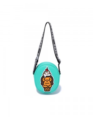 Bape Baby Milo ice cream shoulder Sonstiges Zubehör Kinder Mintfarben | UOQ-159874