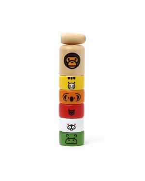 Bape Baby Milo wooden game Sonstiges Zubehör Damen Mehrfarbig | MOG-109283