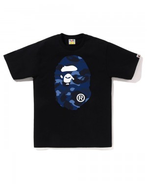 Bape Big Ape Head T-shirts Herren Schwarz | GCF-519027