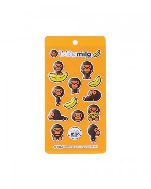 Bape Milo & Banana sticker pack Sonstiges Zubehör Damen Orange | ICD-213809