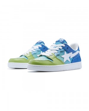 Bape SK8 STA #1 Sneakers Herren Blau | ITS-618307