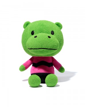 Bape Sitting Hippo plush doll Sonstiges Zubehör Damen Grün | QEJ-927053