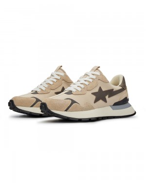 Bape Straßen STA Express #1 M2 Sneakers Herren Beige | NHX-683249