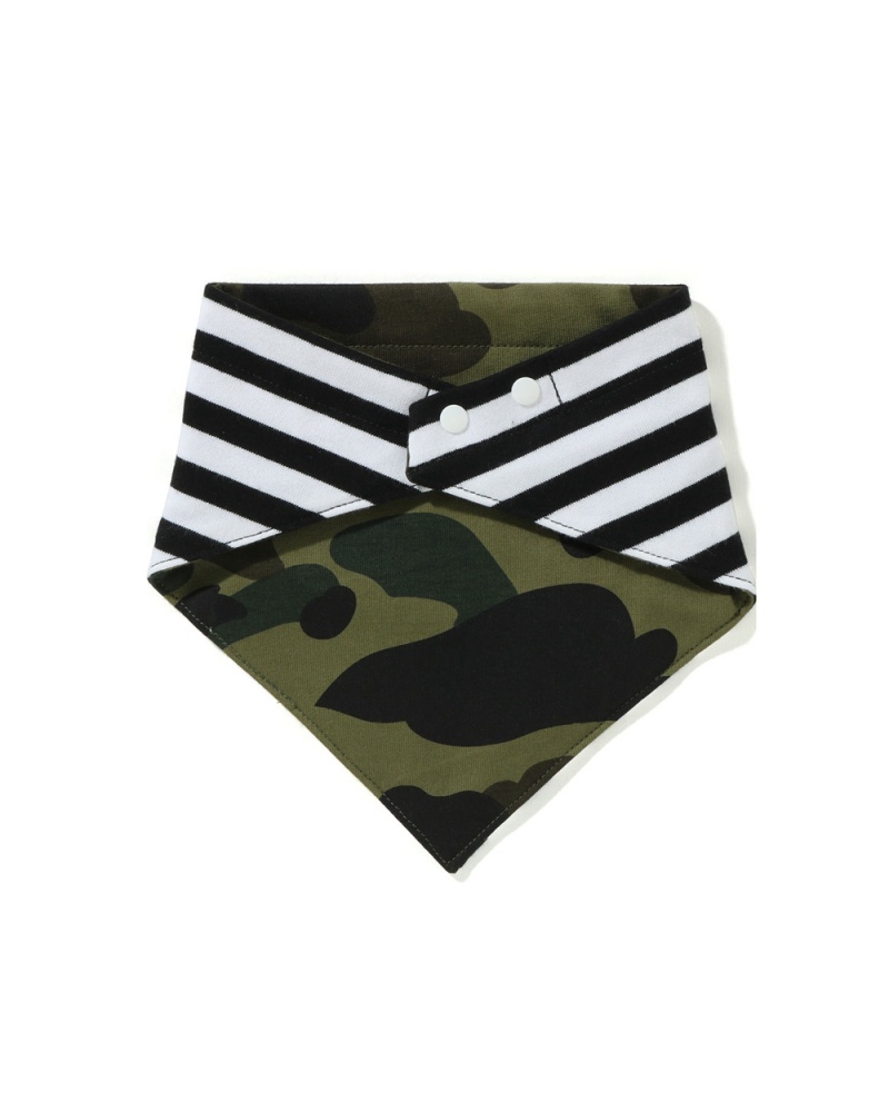 Bape 1st Bandana Bib Oberteile Kinder Grün | FKP-970124