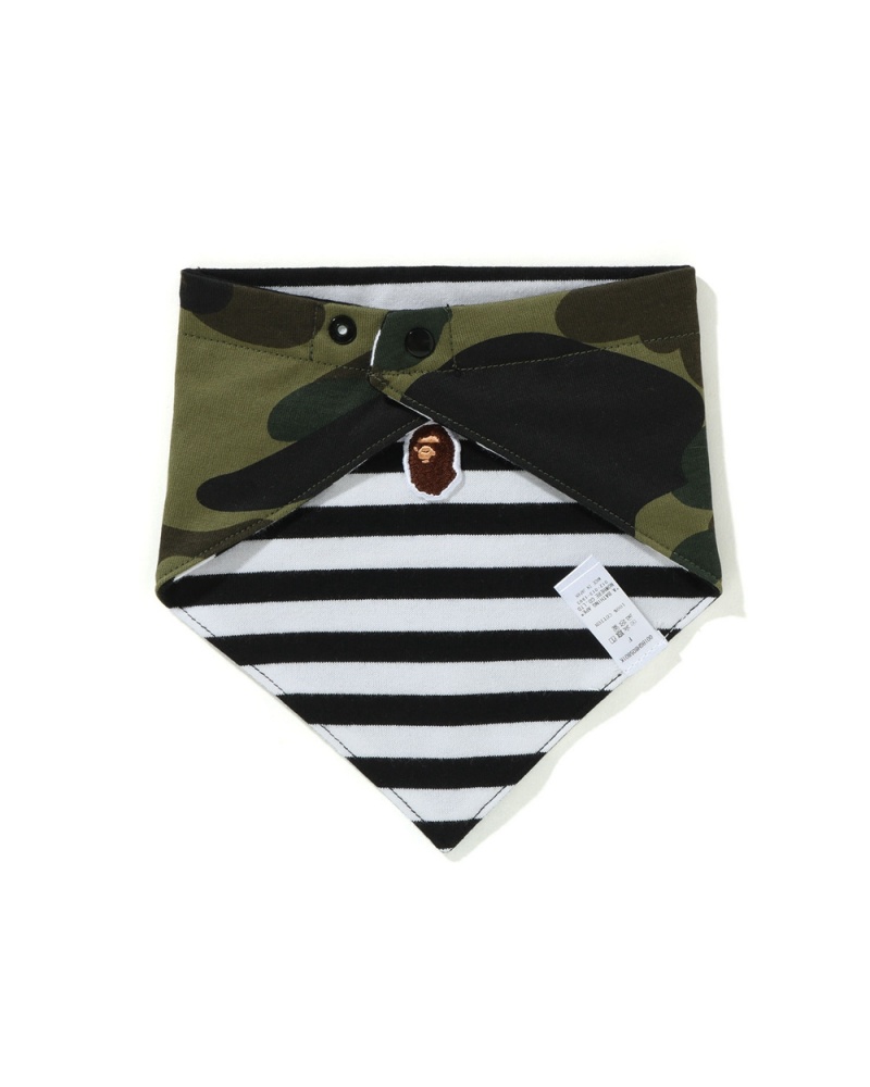 Bape 1st Bandana Bib Oberteile Kinder Grün | FKP-970124