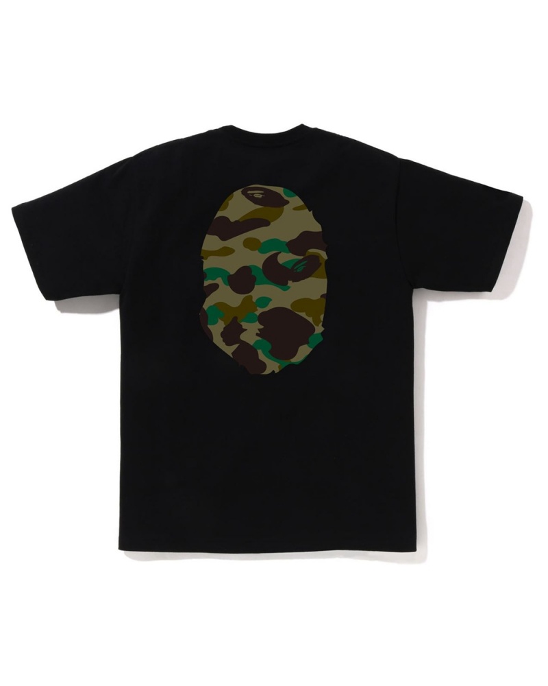 Bape 1st Big Ape Head T-shirts Herren Schwarz | ECZ-763980