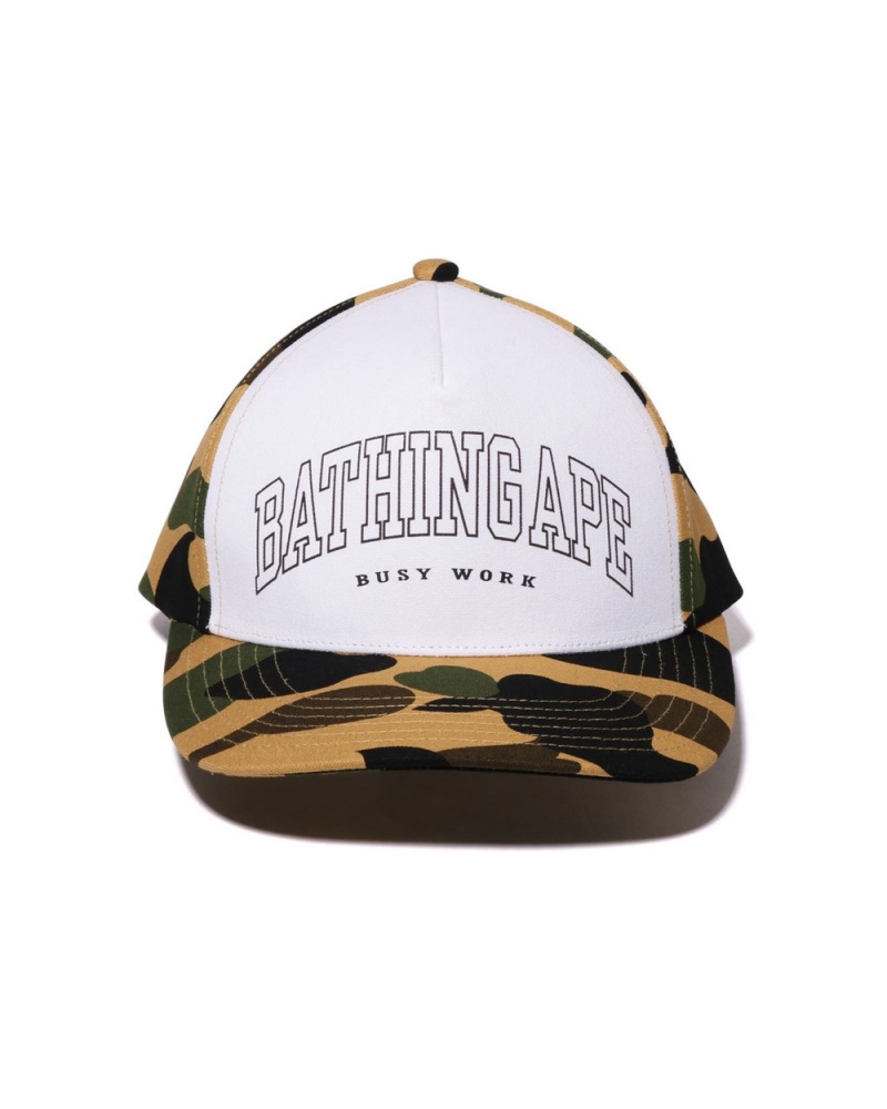 Bape 1st Hüte Herren Gelb | EBK-706832