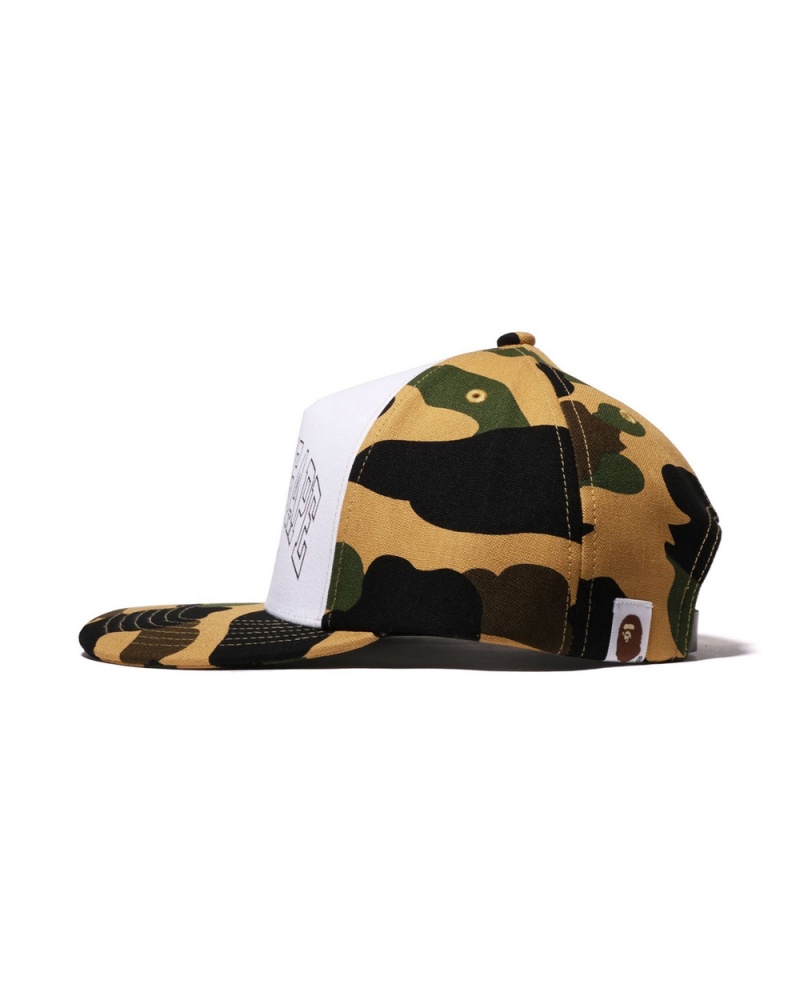 Bape 1st Hüte Herren Gelb | EBK-706832