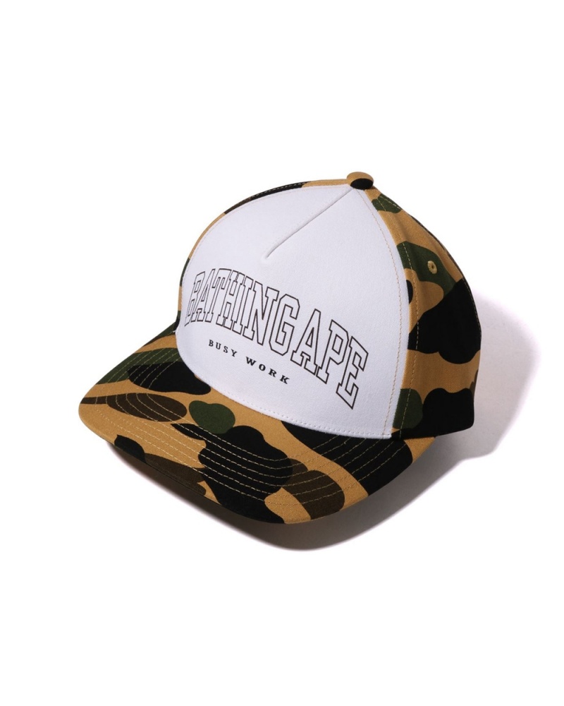 Bape 1st Hüte Herren Gelb | EBK-706832