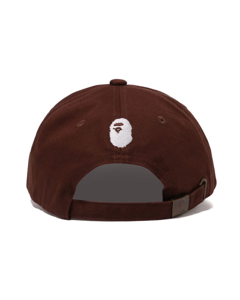 Bape A Bathing Ape 6panel Hüte Herren Schokolade | QAG-510823