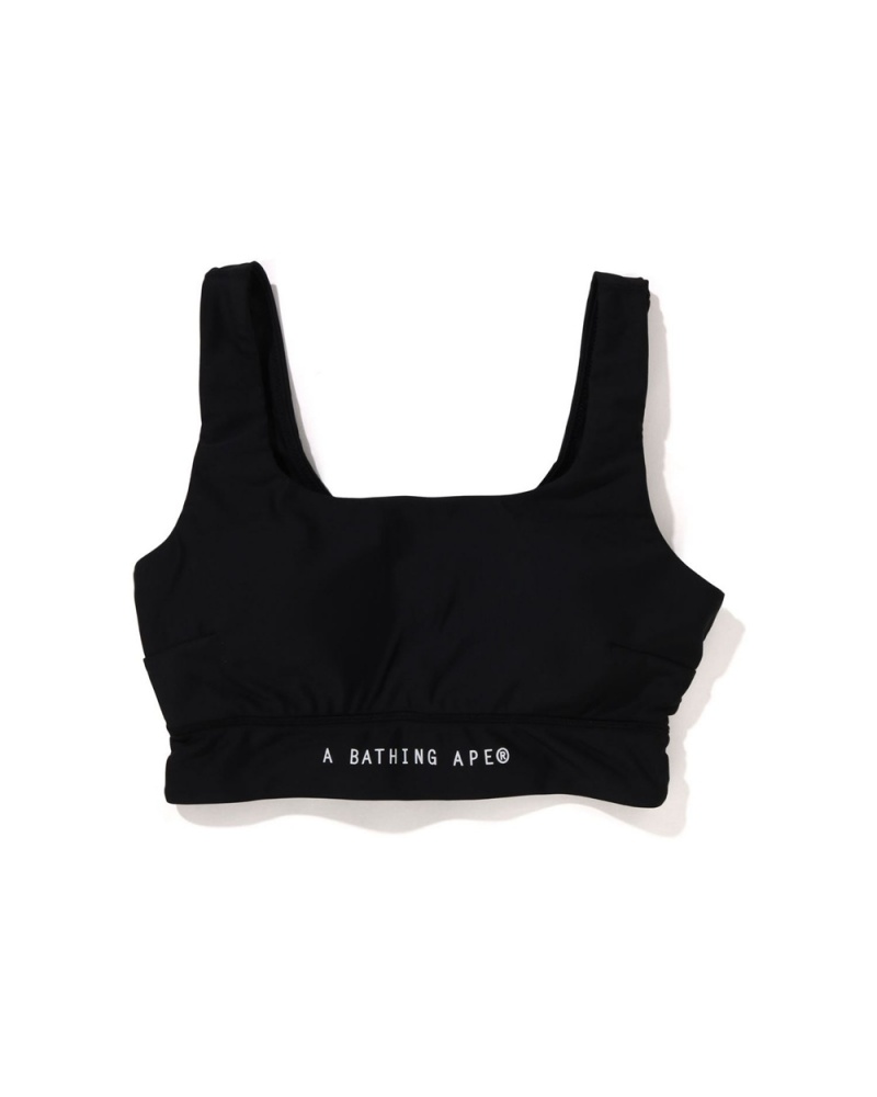 Bape A Bathing Ape Sport Bra Weste Damen Schwarz | NAG-603418