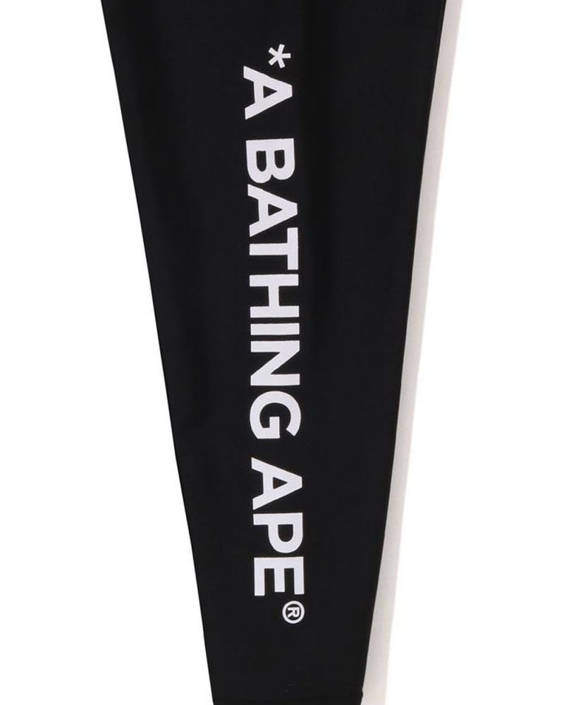 Bape Ape Head Swim Leggings Unterteile Kinder Schwarz | MNF-982435