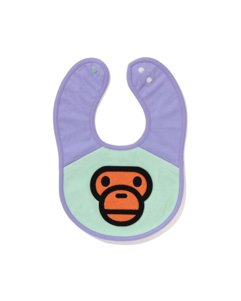 Bape Babies Baby Milo Pile Bib Oberteile Kinder Lila | WDM-702894