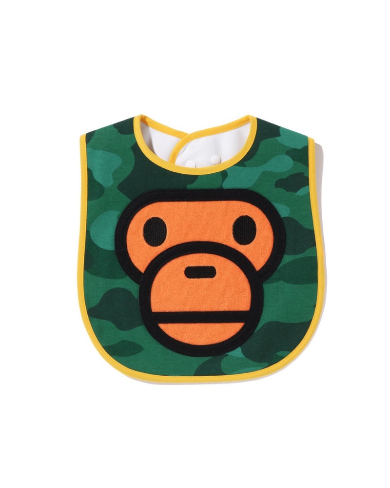 Bape Baby Milo Bib Oberteile Kinder Tiefesgrün | RHB-703296