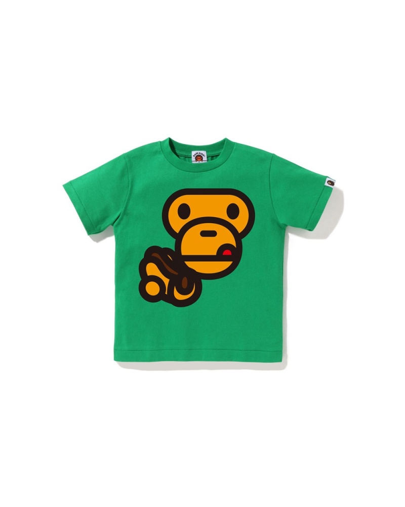 Bape Baby Milo Face Hot Dog Oberteile Kinder Türkis | HZG-089745