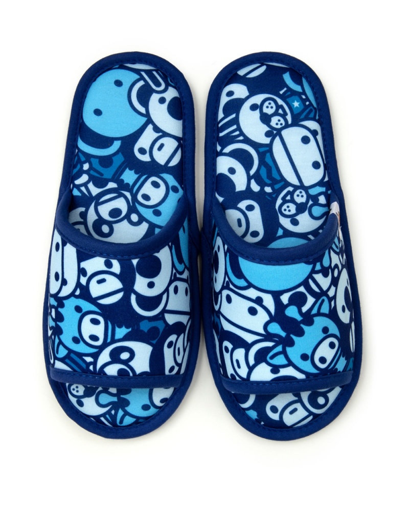 Bape Baby Milo Flip Flops Damen Blau | MYK-812564