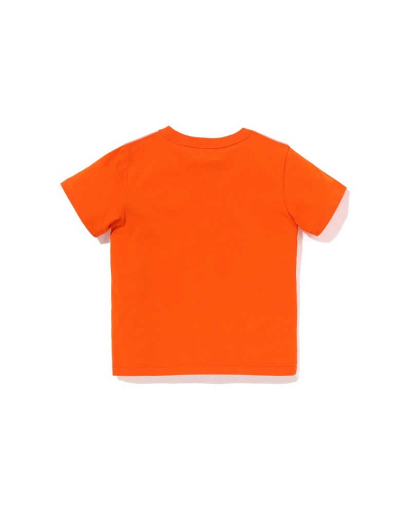 Bape Baby Milo Friends Balloon Oberteile Kinder Orange | ZUD-093125