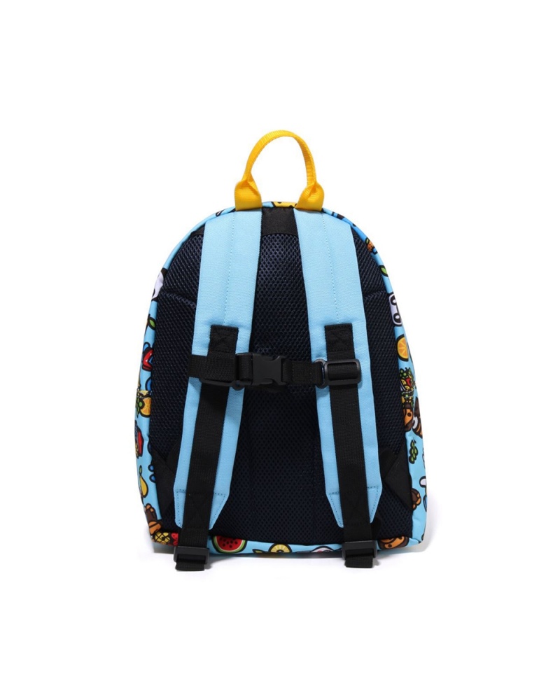 Bape Baby Milo Mixed Fruit Daypack Sonstiges Zubehör Kinder Blau | SRW-315420