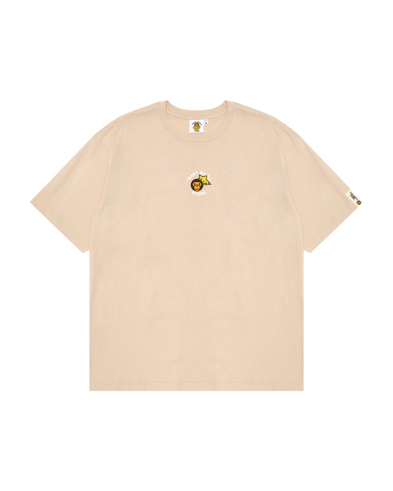 Bape Baby Milo boxy fit T-shirts Damen Beige | JZL-509317