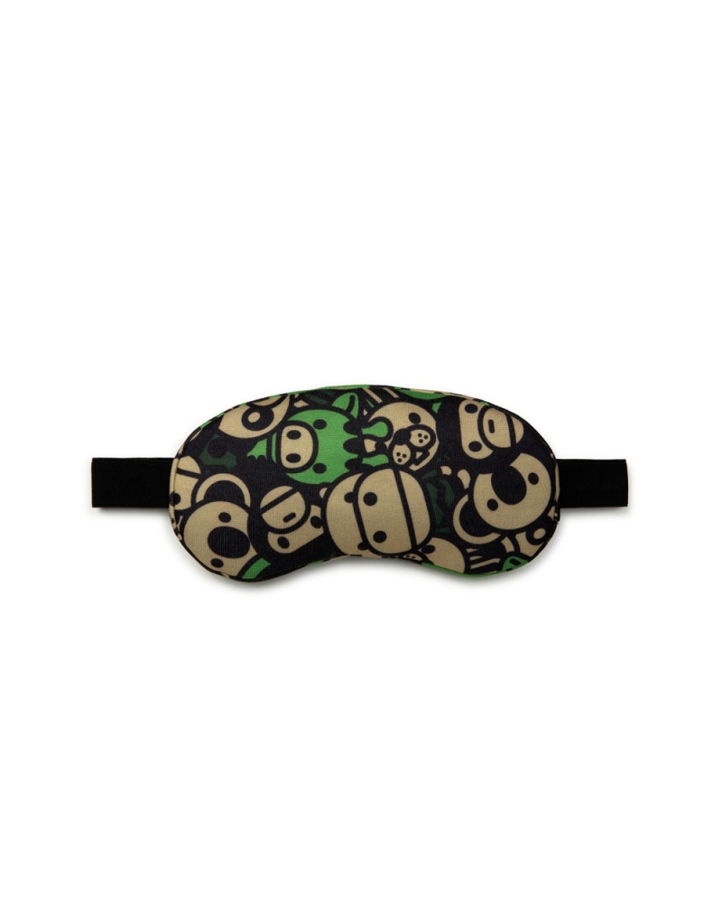 Bape Baby Milo eye mask Sonstiges Zubehör Herren Grün | NRY-571982