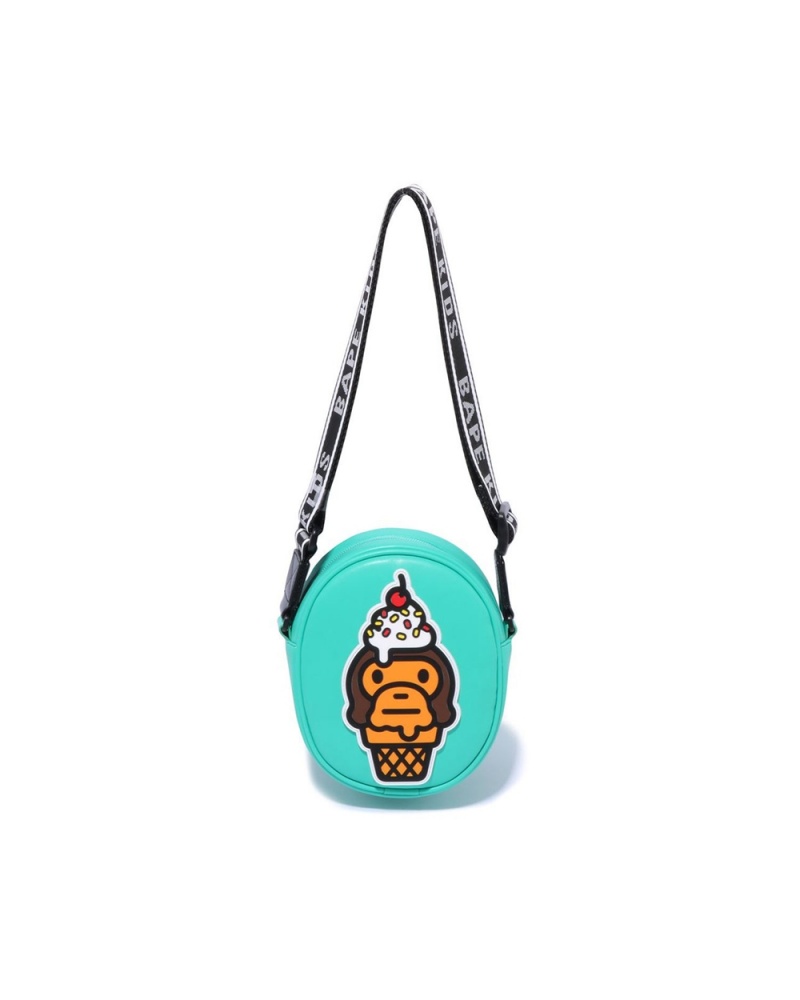 Bape Baby Milo ice cream shoulder Sonstiges Zubehör Kinder Mintfarben | UOQ-159874