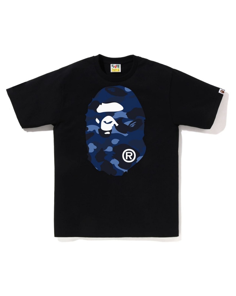 Bape Big Ape Head T-shirts Herren Schwarz | TWC-715683