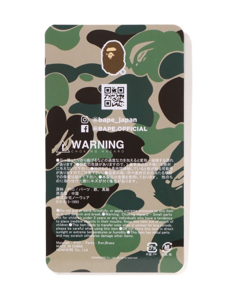 Bape Busy Works Schlüsselringe Herren Grün | MHV-057213