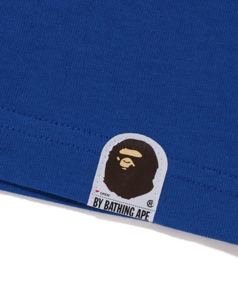 Bape By Bathing Ape T-shirts Herren Königsblau Blau | EAI-207915