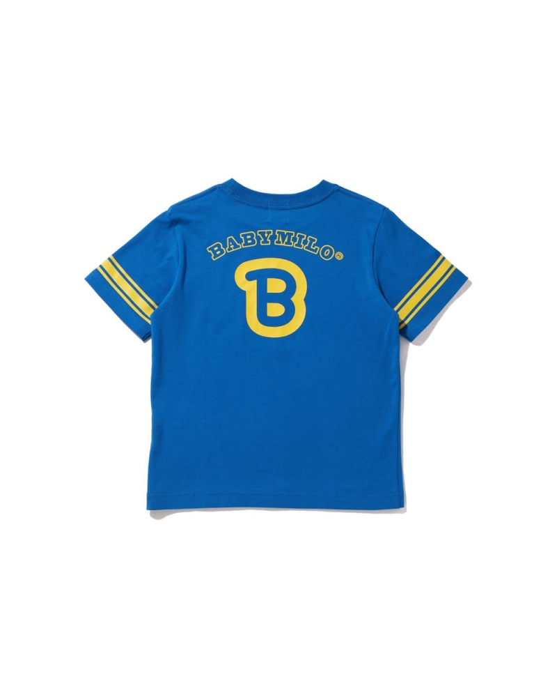 Bape Football Baby Milo Oberteile Kinder Blau | GKY-874513