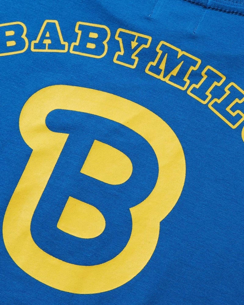 Bape Football Baby Milo Oberteile Kinder Blau | GKY-874513