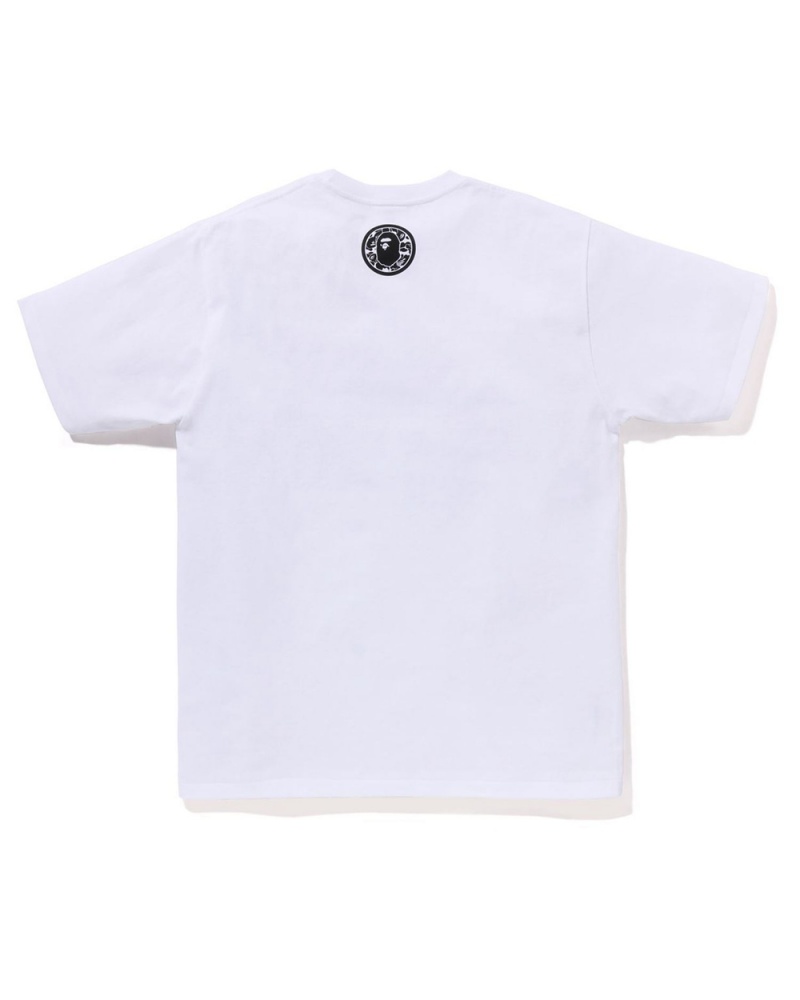 Bape General Kabuto T-shirts Herren Weiß | PJM-982634