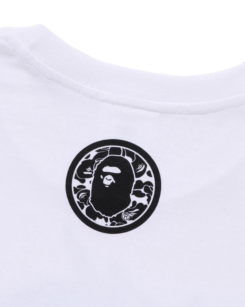 Bape General Kabuto T-shirts Herren Weiß | PJM-982634