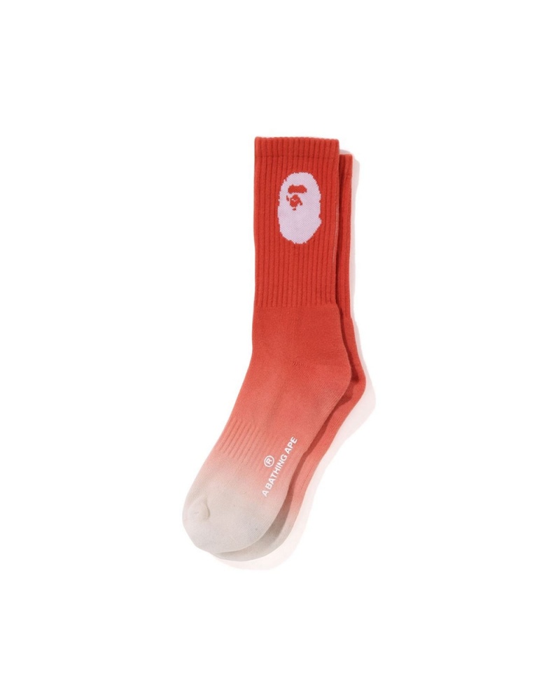 Bape Gradation Socken Herren Orange | GMW-952486