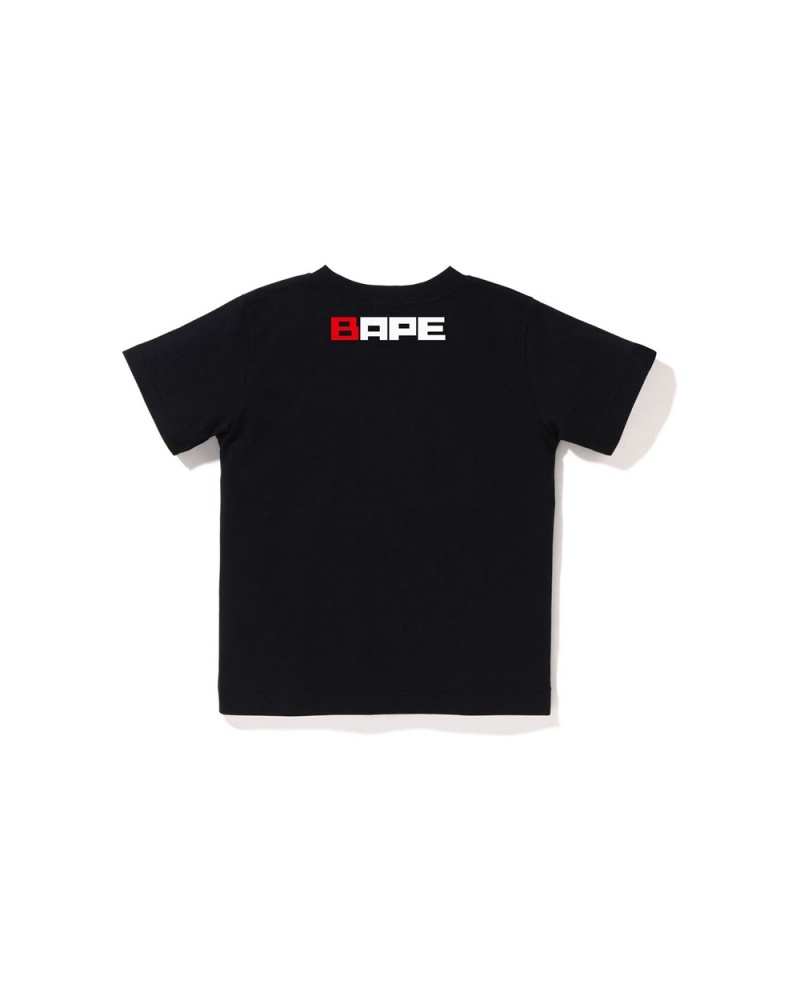 Bape Logo Oberteile Kinder Schwarz | OFK-682719