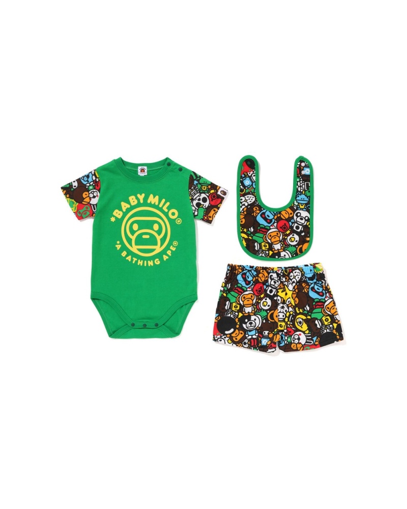 Bape Milo All Safari Gift Sets Kinder Türkis | JCM-749023