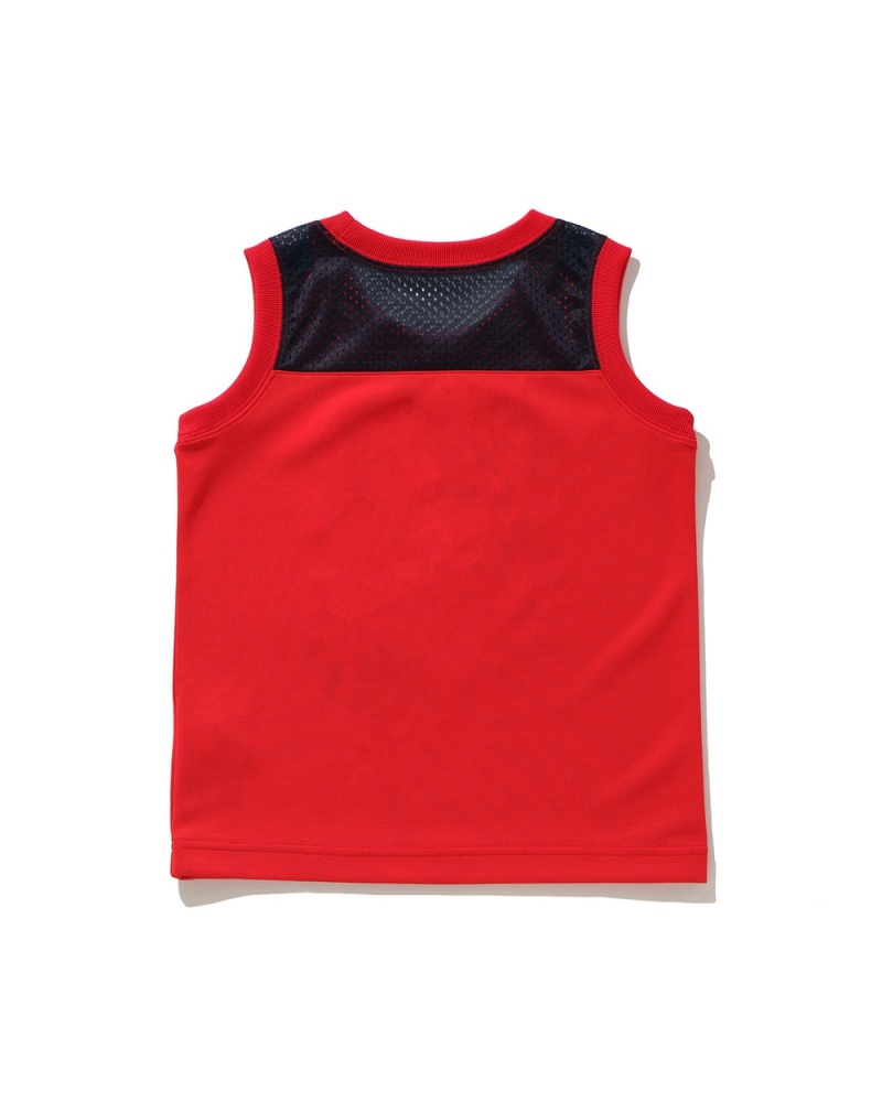 Bape Multi Print tank Oberteile Kinder Hellrot | BCD-150379