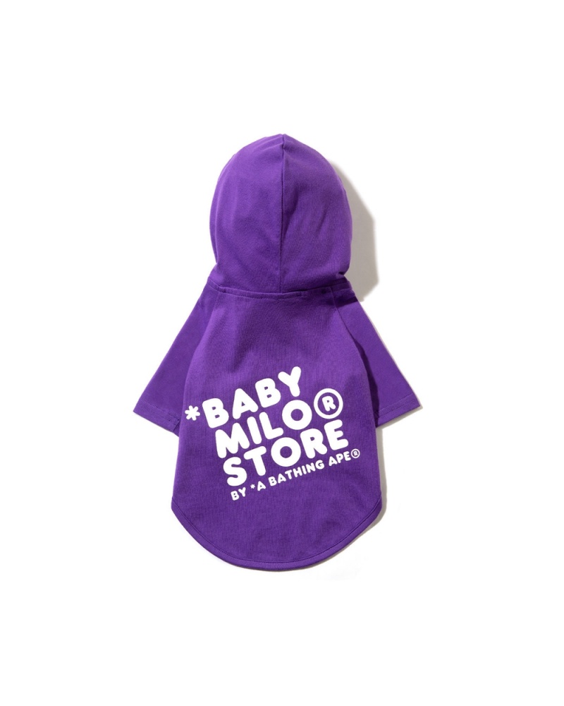 Bape Pet hoodie Sonstiges Zubehör Damen Lila | NVW-817954