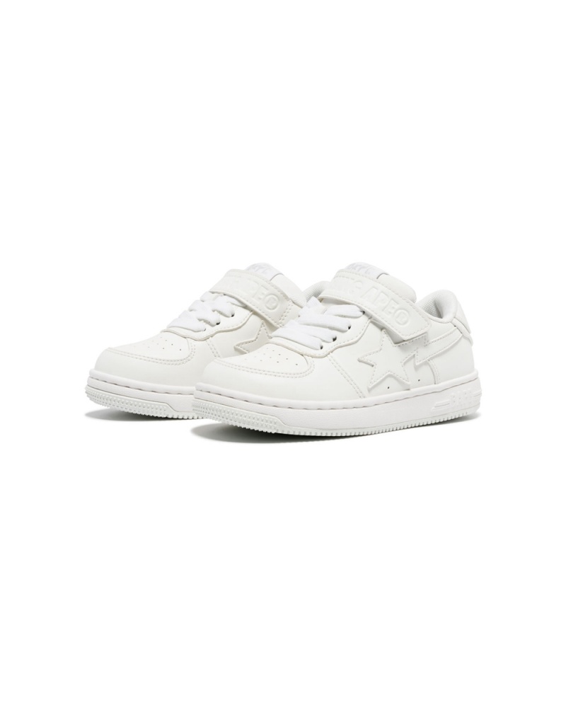 Bape STA #1 Schuhe Kinder Weiß | EHB-860754