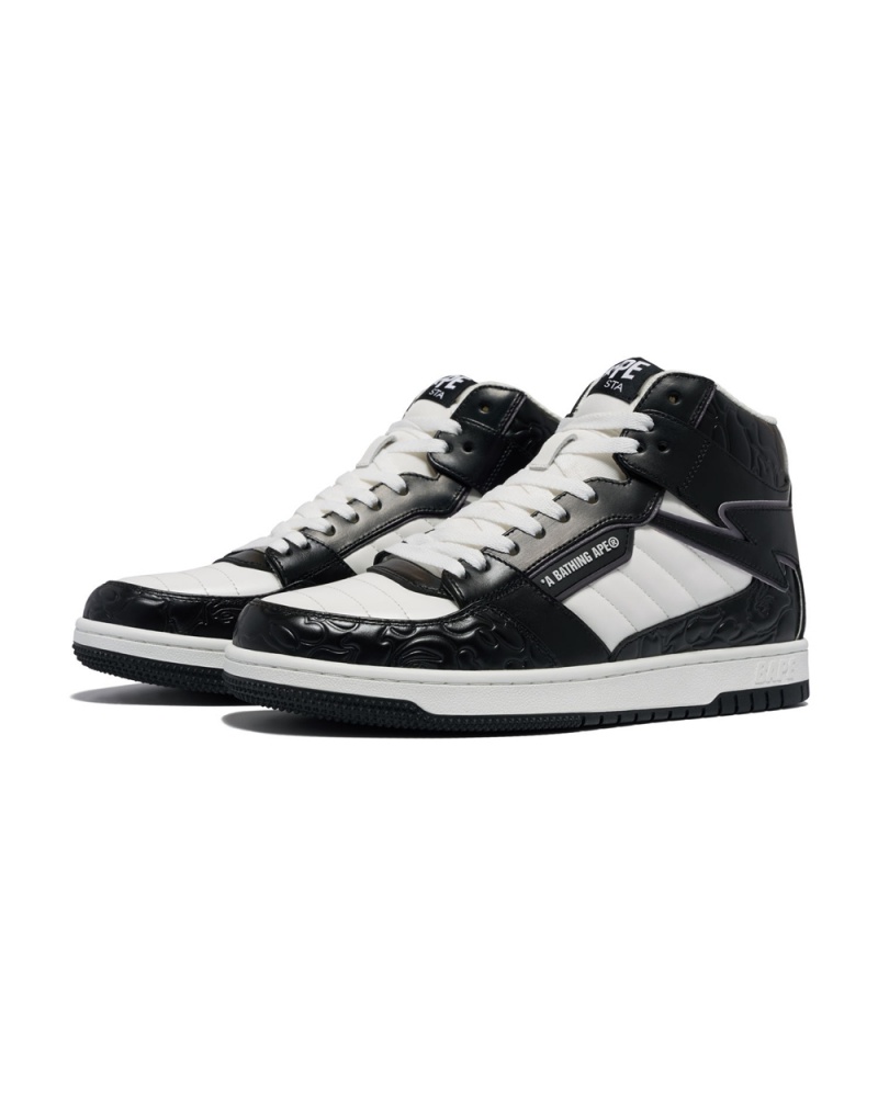 Bape STA 88 Mid #1 Sneakers Herren Schwarz | WLN-792615