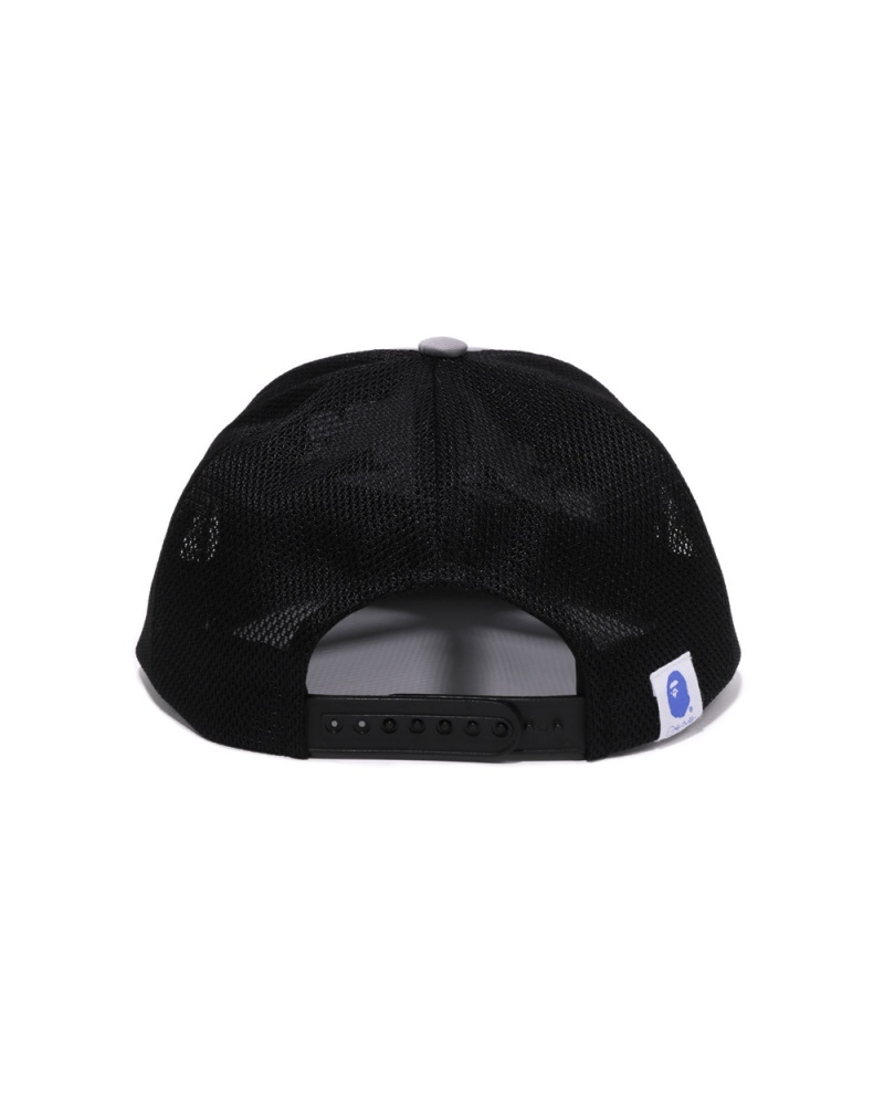 Bape X LDG Mesh Hüte Herren Grau | JVY-728410