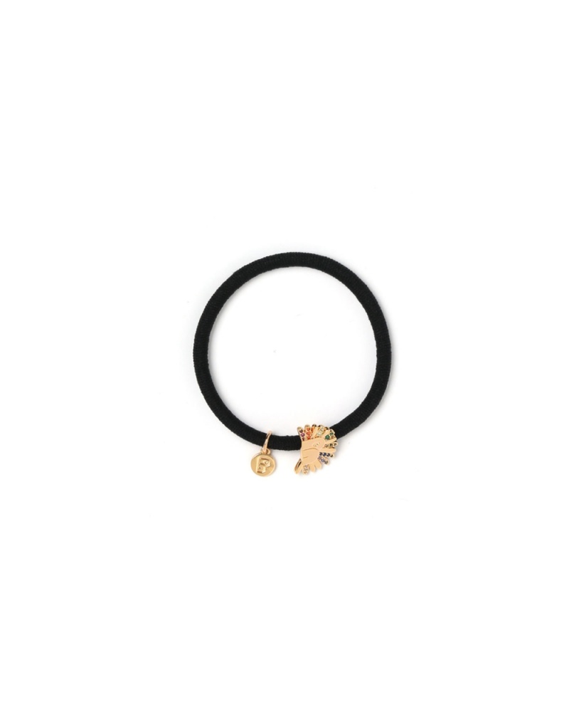 Bape logo hairband Haarschmuck Damen Schwarz | SLD-243609